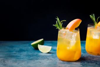 7 Peach Mocktails That Won't Leave You Feeling Fuzzy